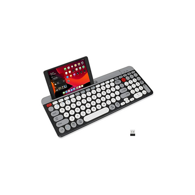 Andowl Mini Wireless Keyboard - Compatible With Android, Windows, IOS & Mac - QK8066