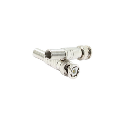 Twist Spring BNC Coaxial Connecter CCTV Camera - 5 Pack