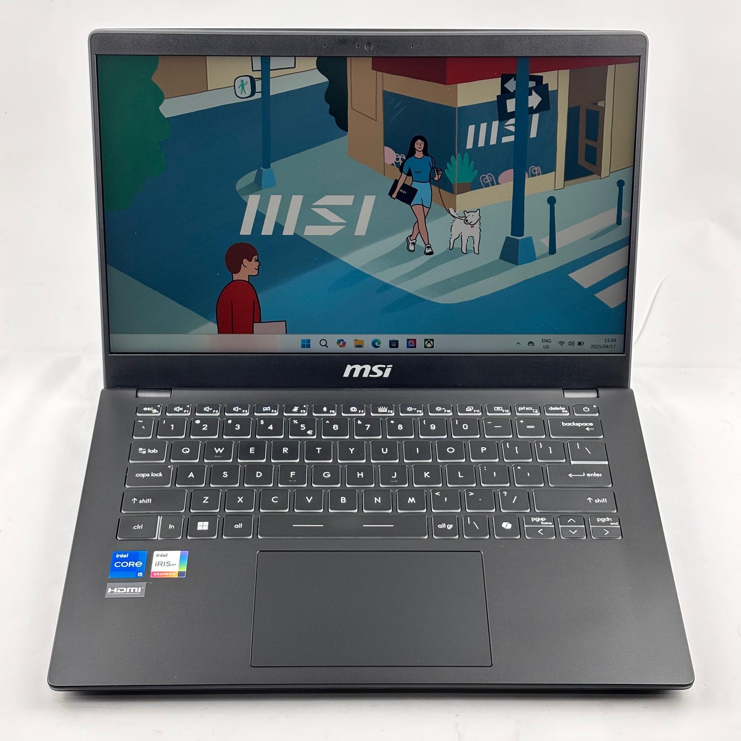 MSI Modern 14 | 14-inch FHD Intel Core i5-1235U 8GB DDR4 RAM 256GB SSD Windows 11 Home Laptop