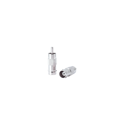 RCA Male to BNC Female Coaxial Adapter CCTV Camera - 4 Pack