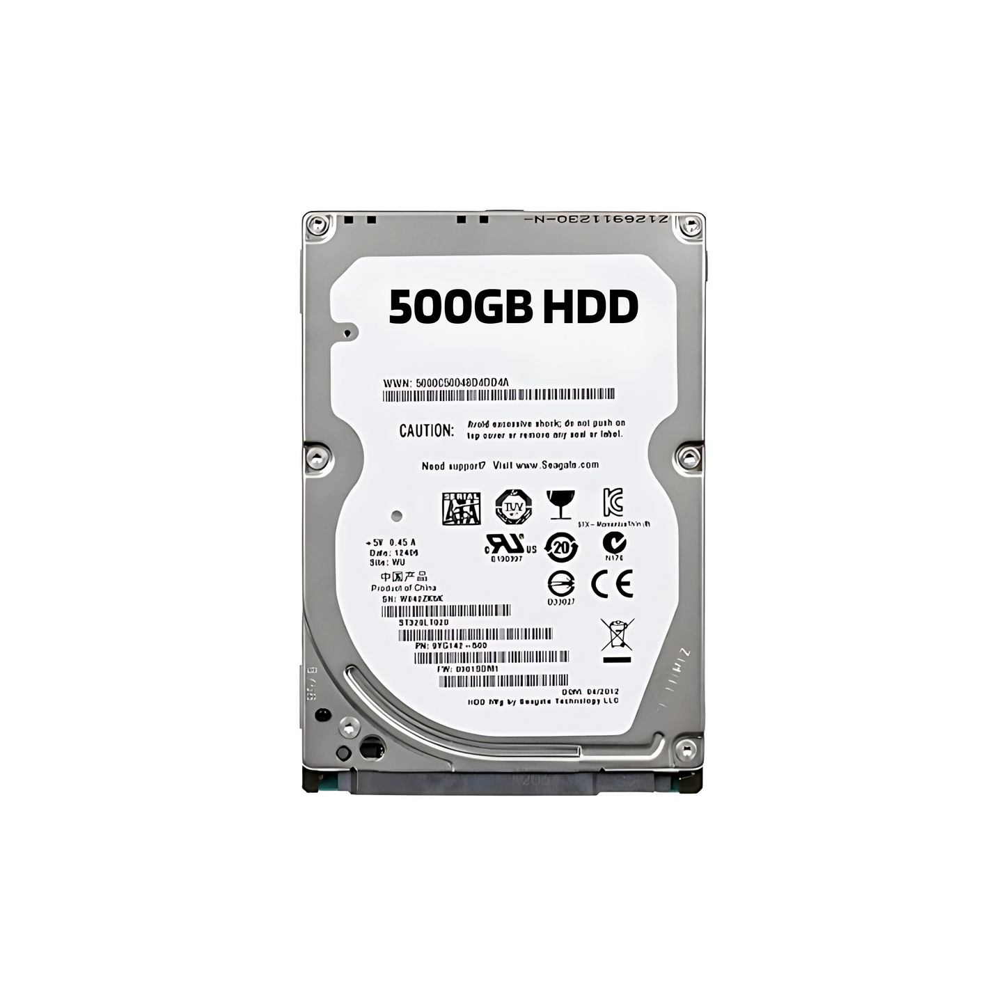 500GB (Gigabytes) 3.5-inch SATA Hard Drive - Refurbished