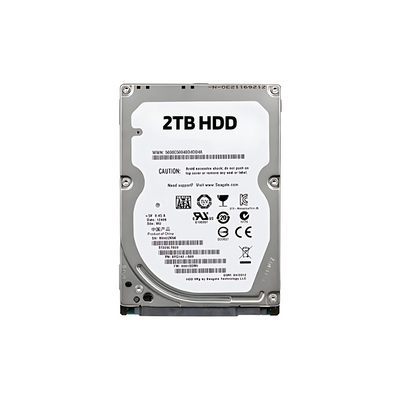2TB (Terabyte) 3.5-inch SATA Hard Drive - Refurbished