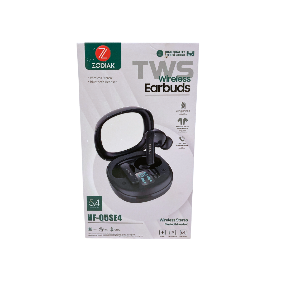 ZODIAK Wireless Earbuds 5.4V HF-Q5SE4