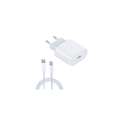 25W Power Adaptor USB-C to Lightning Cable