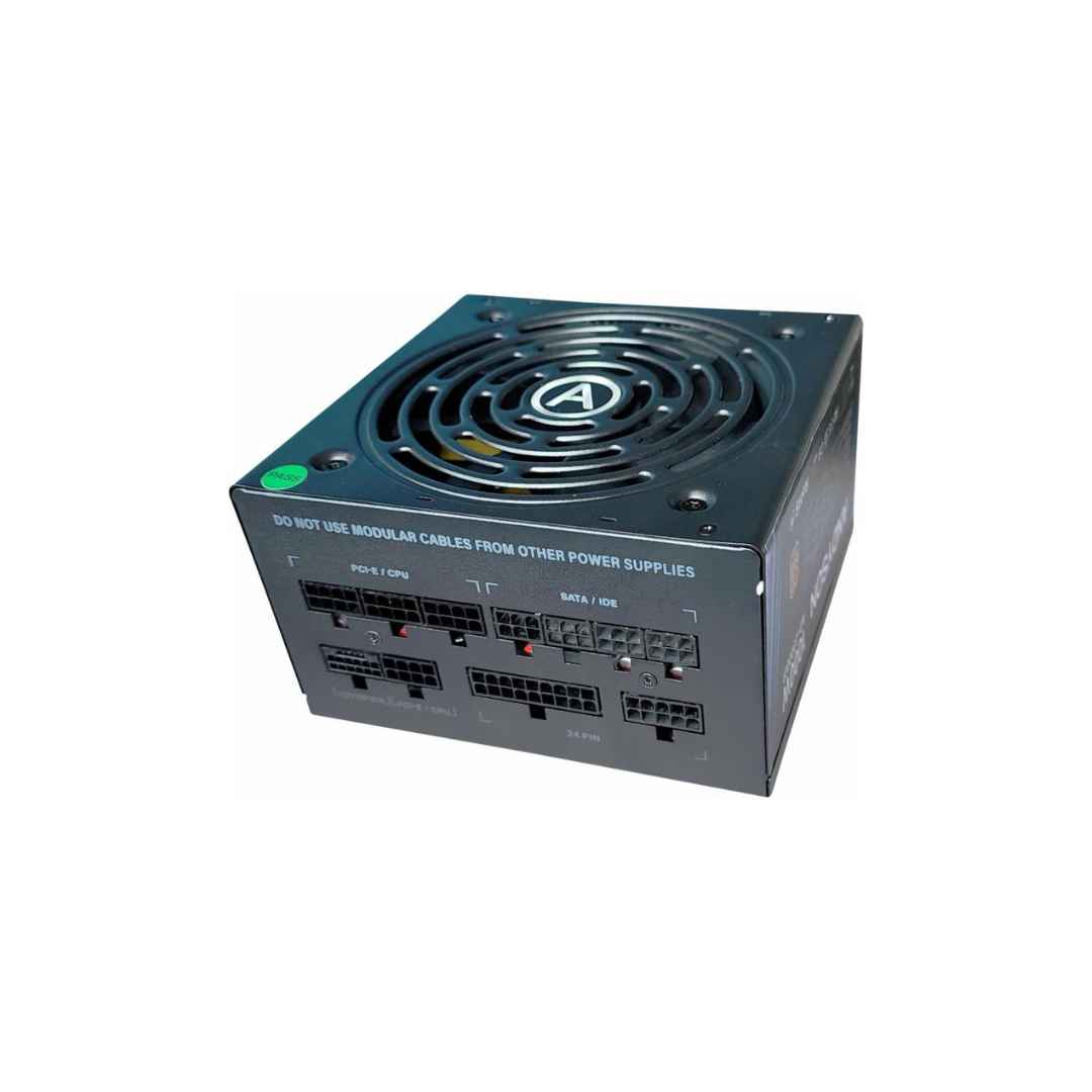 1000W power supply placed on a white background 
