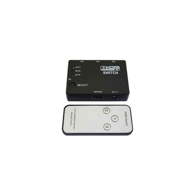 HDMI switch with IR remote