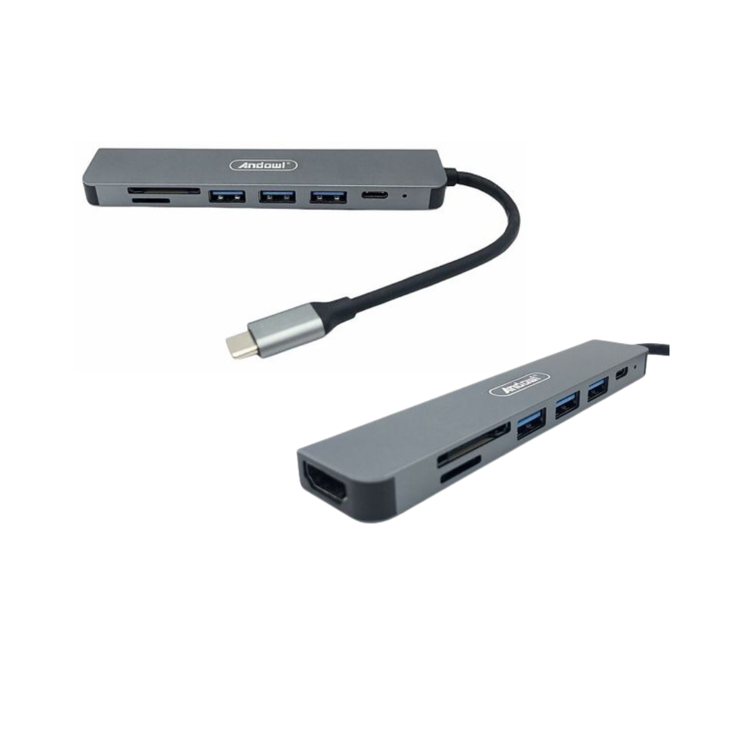 TYPE C MULTI-PORT HUB (7-IN-1)