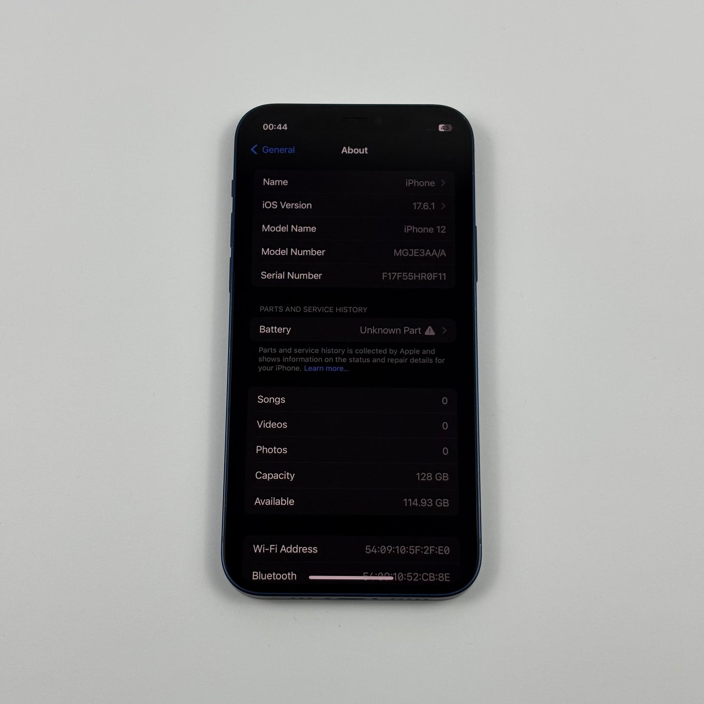 Refurbished iPhone 12 128GB Blue | Good