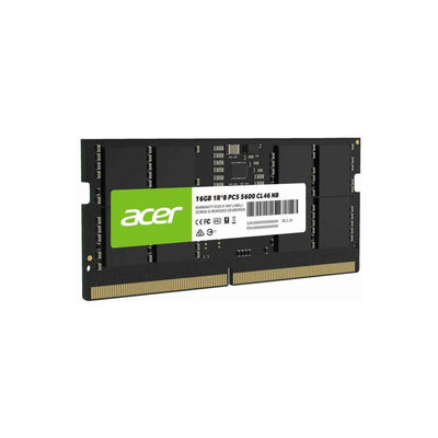 Acer 16GB 5600Hz laptop Ram place on a white background 