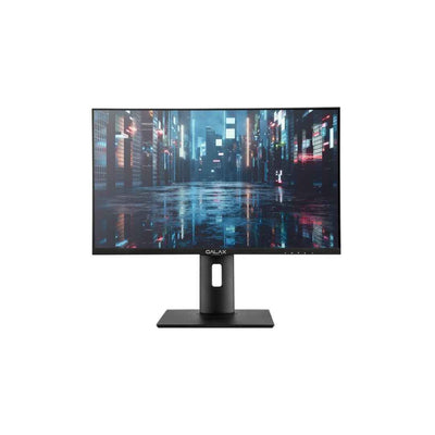 Galax 24" 75Hz monitor placed on a white background 