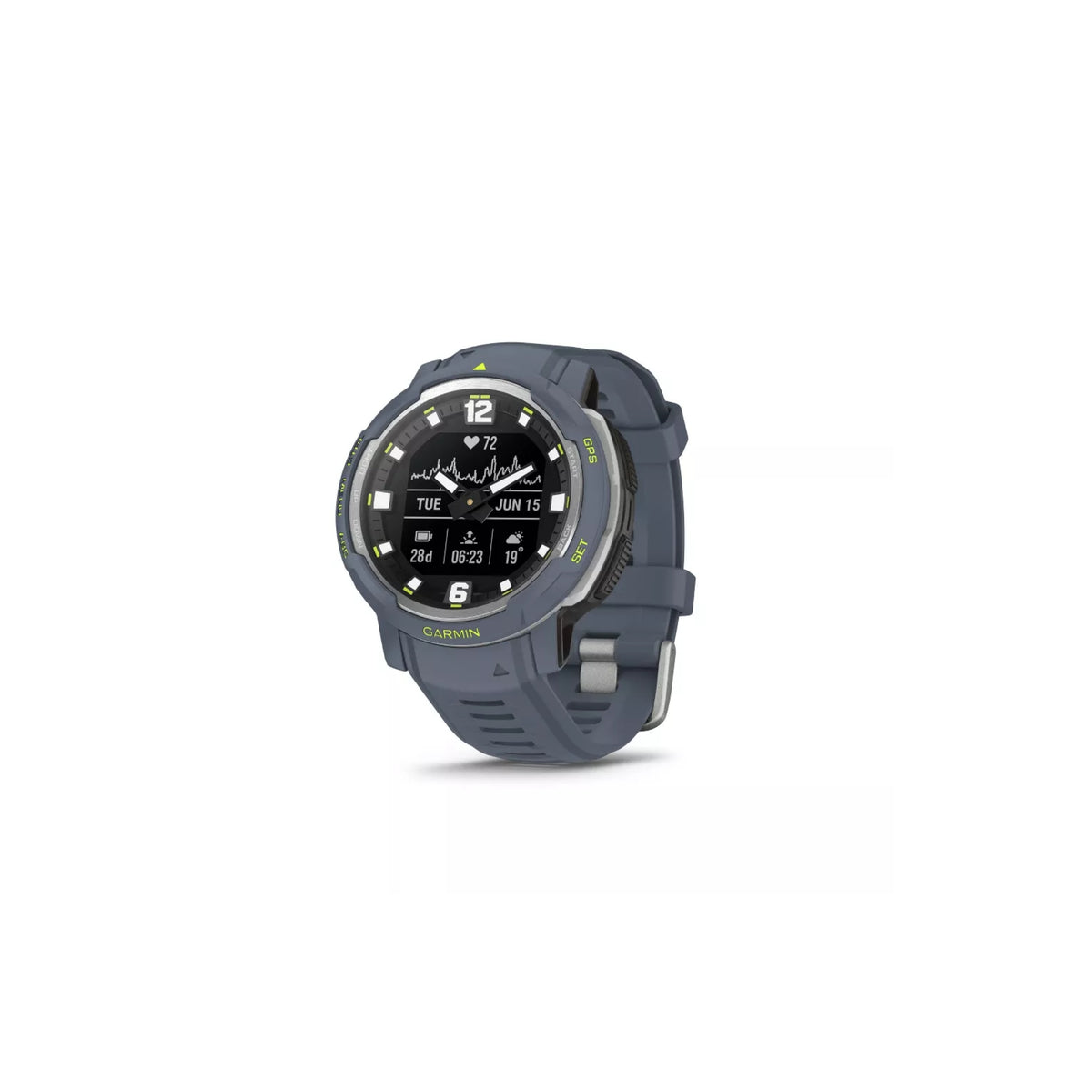 Pre Owned Garmin Instinct Crossover (45 mm) Hybrid Rugged Smartwatch