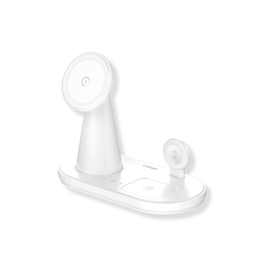 LDNIO WL01 | 5-in-1 15W Wireless Charging Station with Magnetic Stand